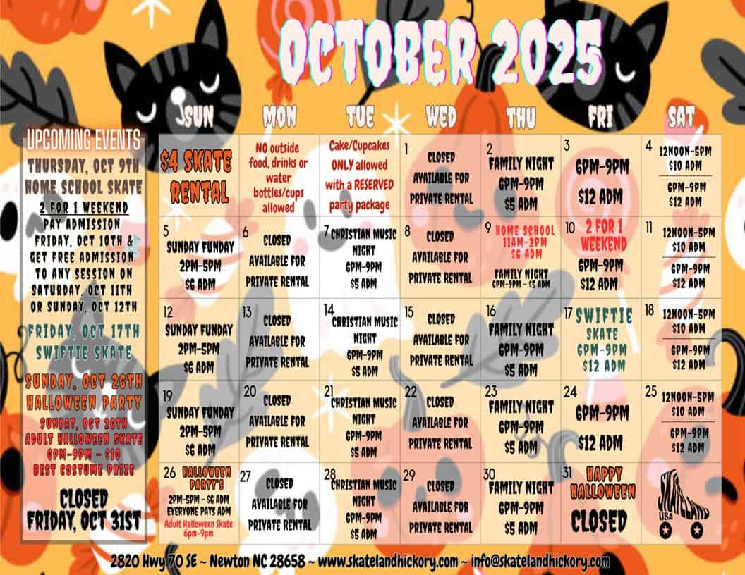 oct'25 calendar